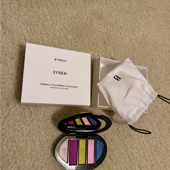 Byredo Syren Eyeshadow Palette - Bold Pink, Green, Blue, Silver - Picture 1 of 5